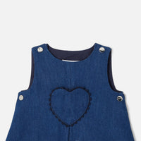 9 QTY / DENIM FONCE PAP ROBE PAPILLOTE