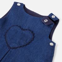 9 QTY / DENIM FONCE PAP ROBE PAPILLOTE