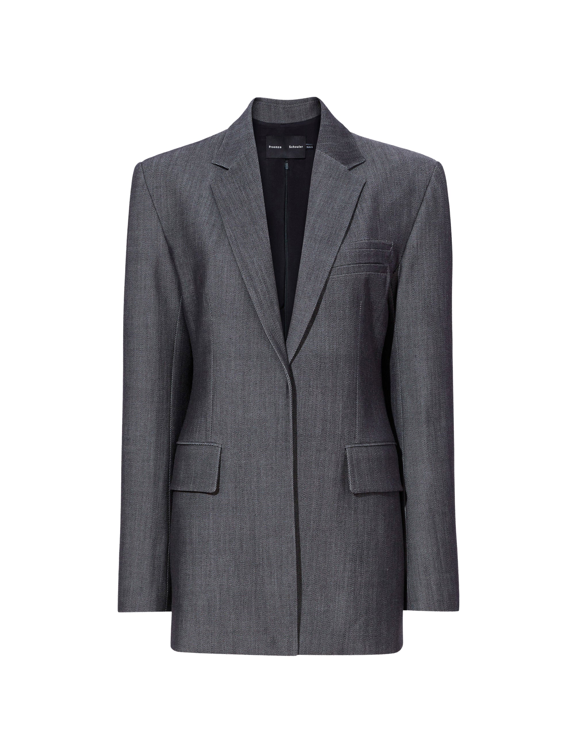 Veste Laurie en laine - Grey mélangé