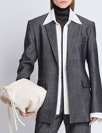 Veste Laurie en laine - Grey mélangé