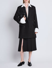 Manteau Henri en laine - Black