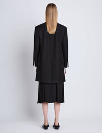 Manteau Henri en laine - Black