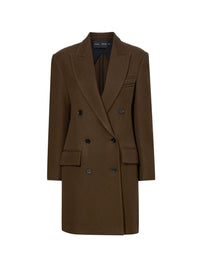Manteau Henri en laine - Dark Loden