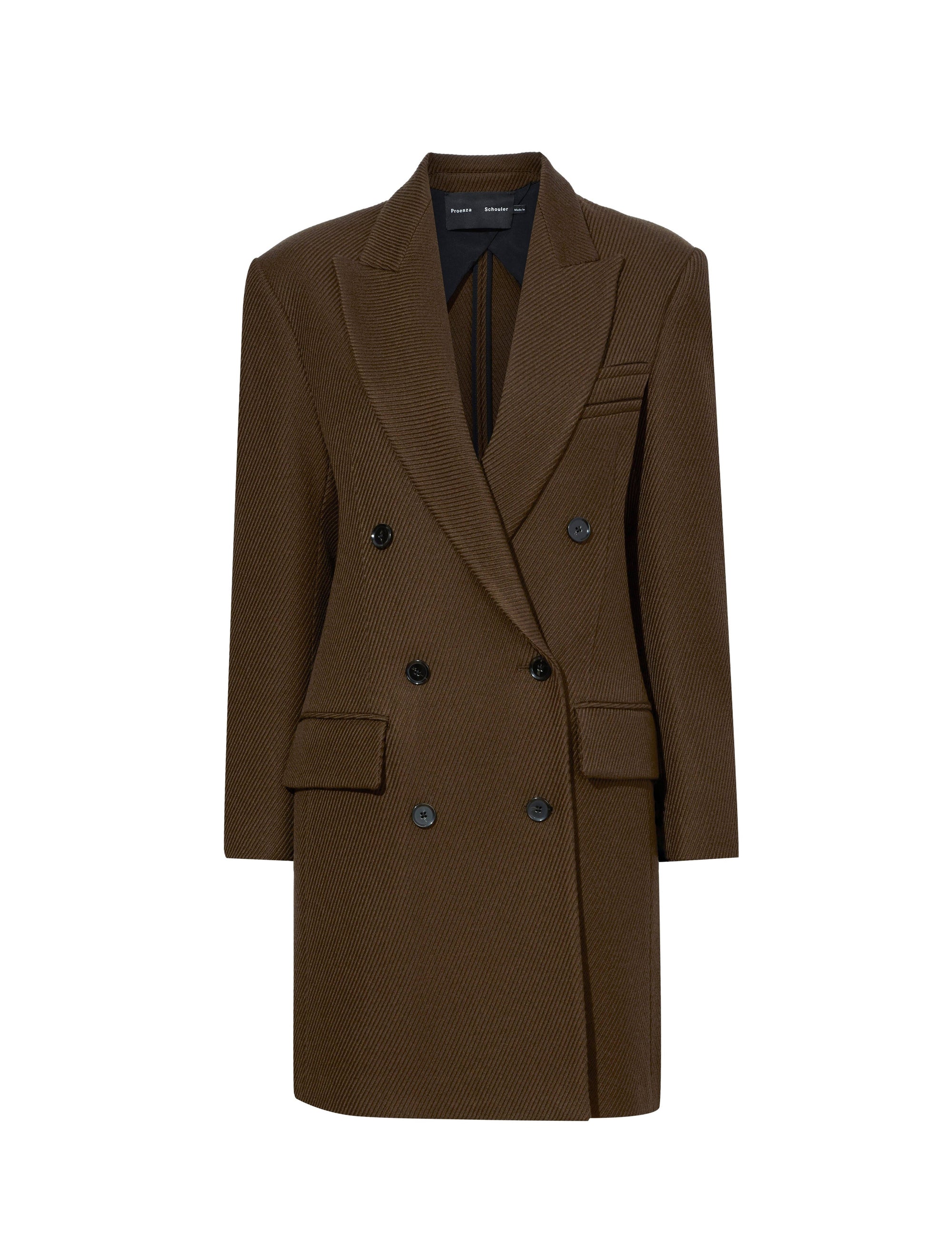 Manteau Henri en laine - Dark Loden