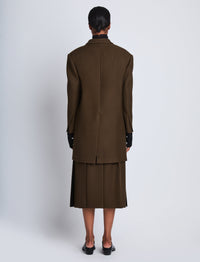 Manteau Henri en laine - Dark Loden
