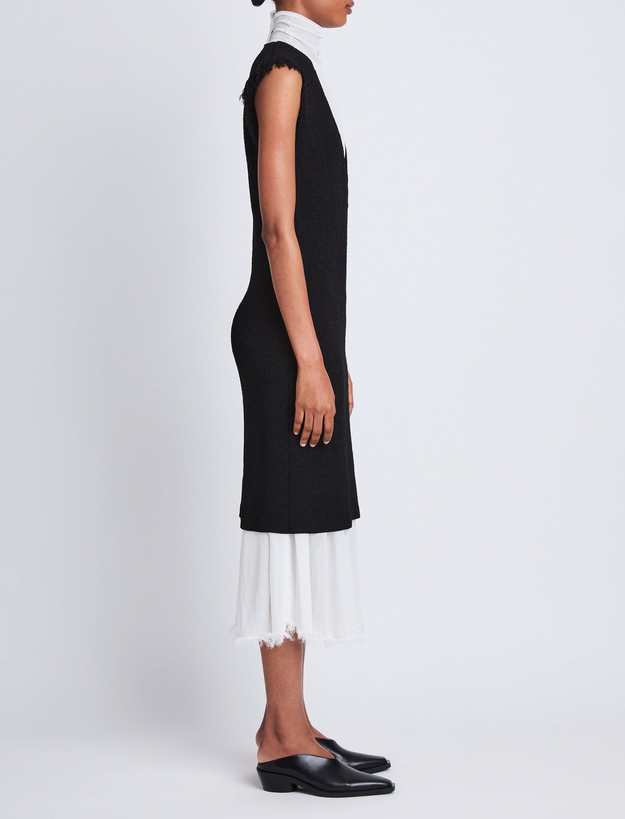 Robe Mary en maille - Black
