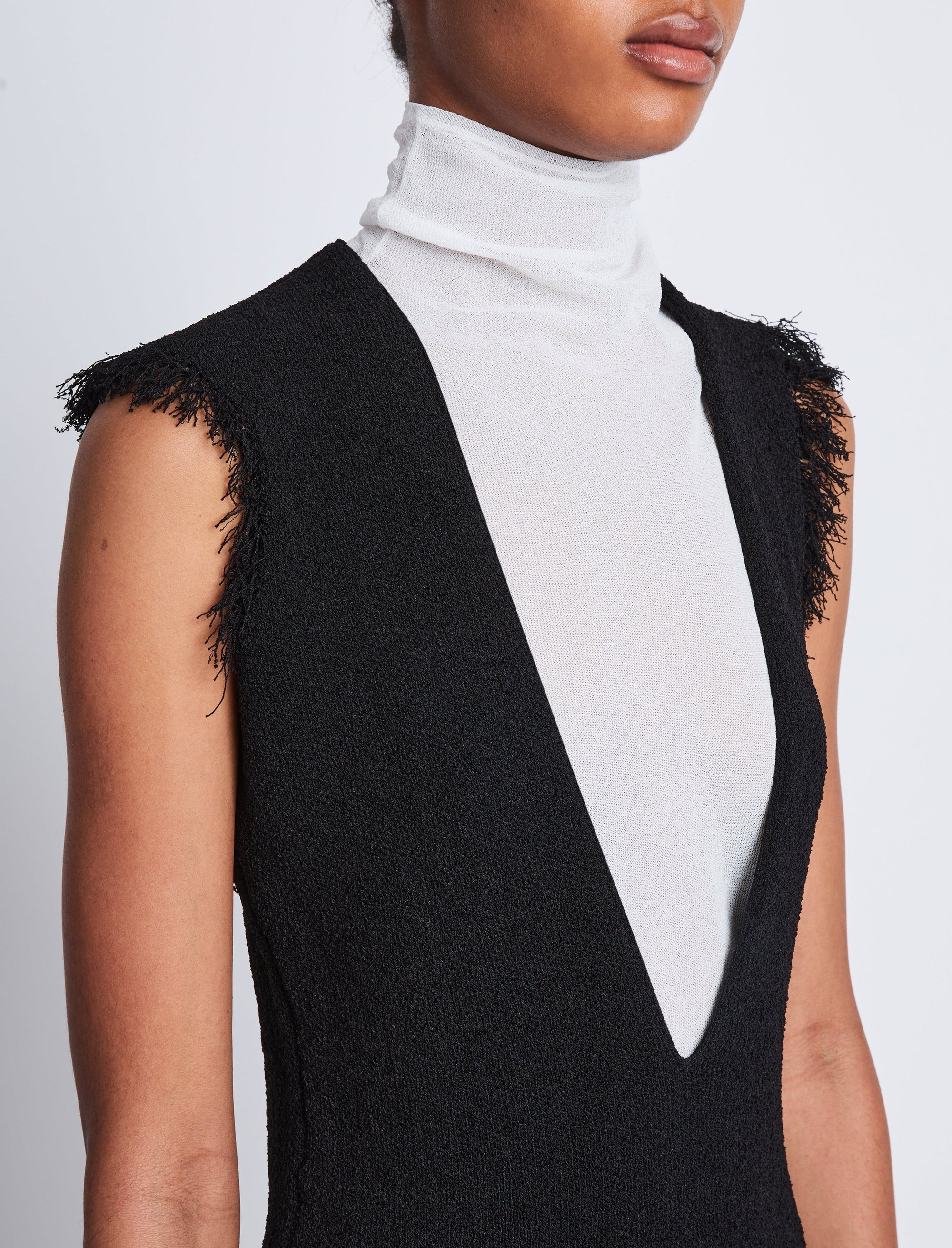 Robe Mary en maille - Black