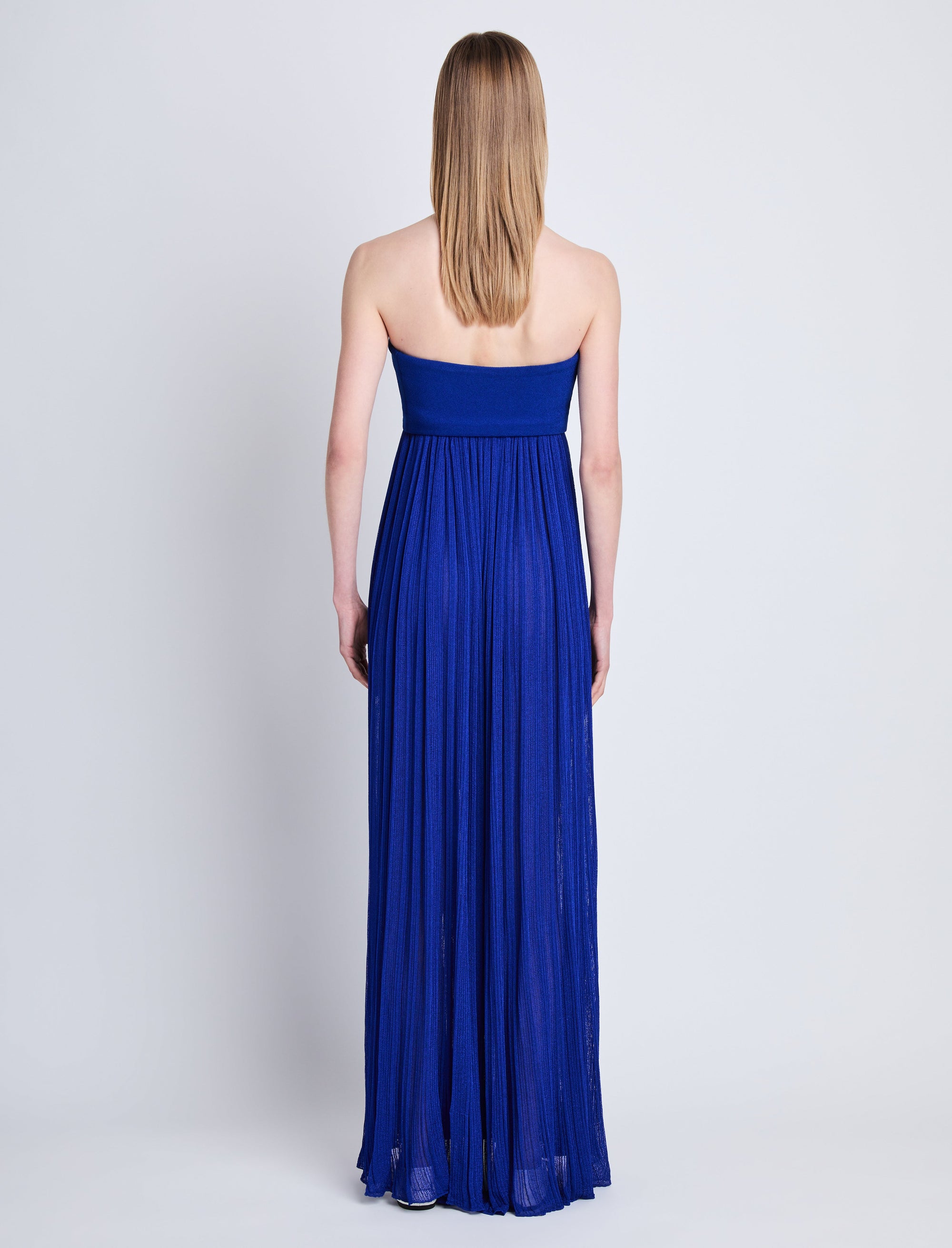 Robe longue Rina - Cobalt