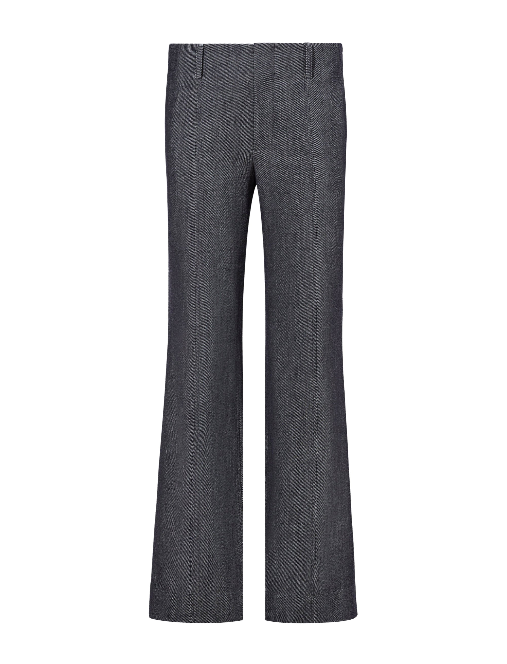 Barbara wool trousers - Grey blend