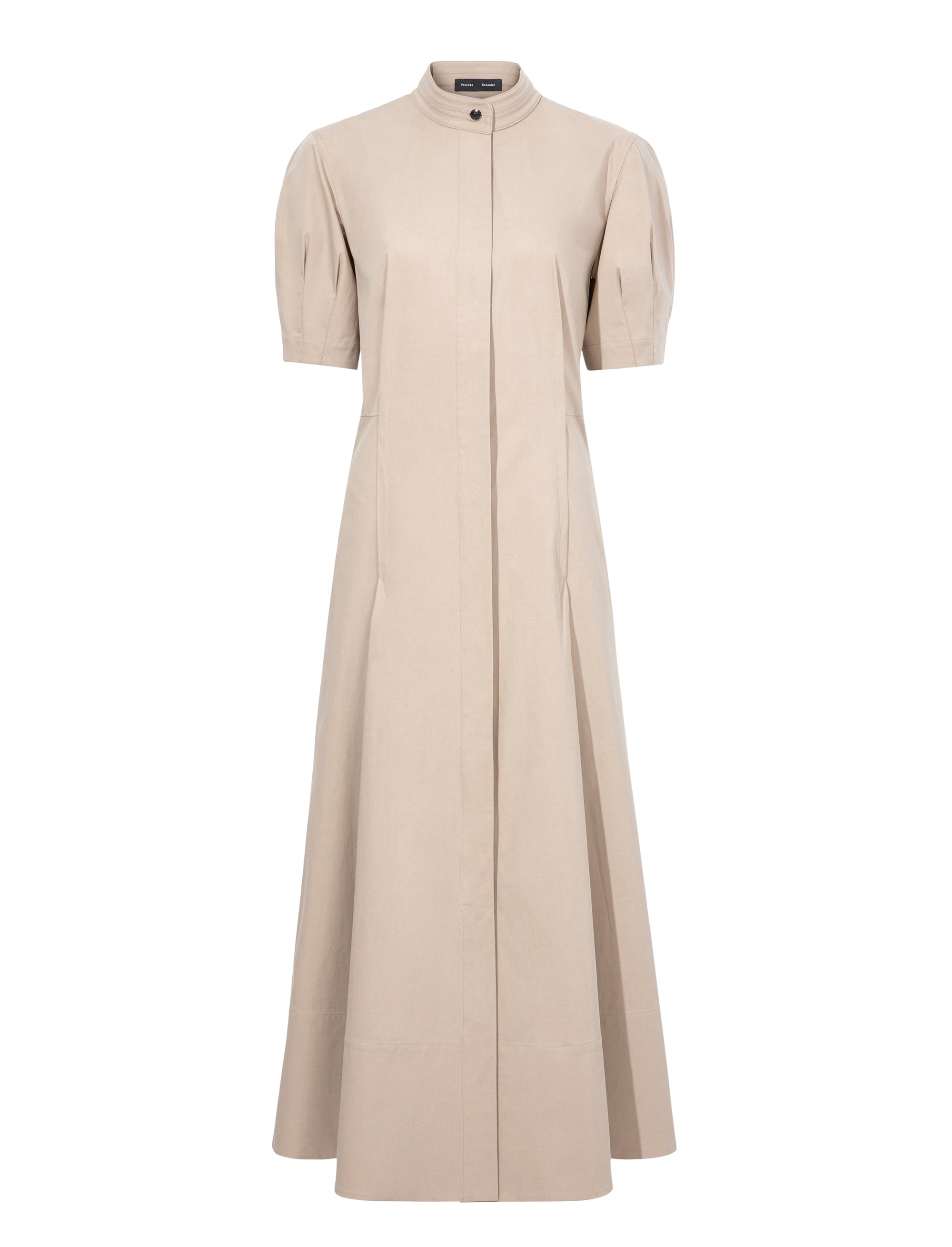 Robe Tracey en popeline - Khaki