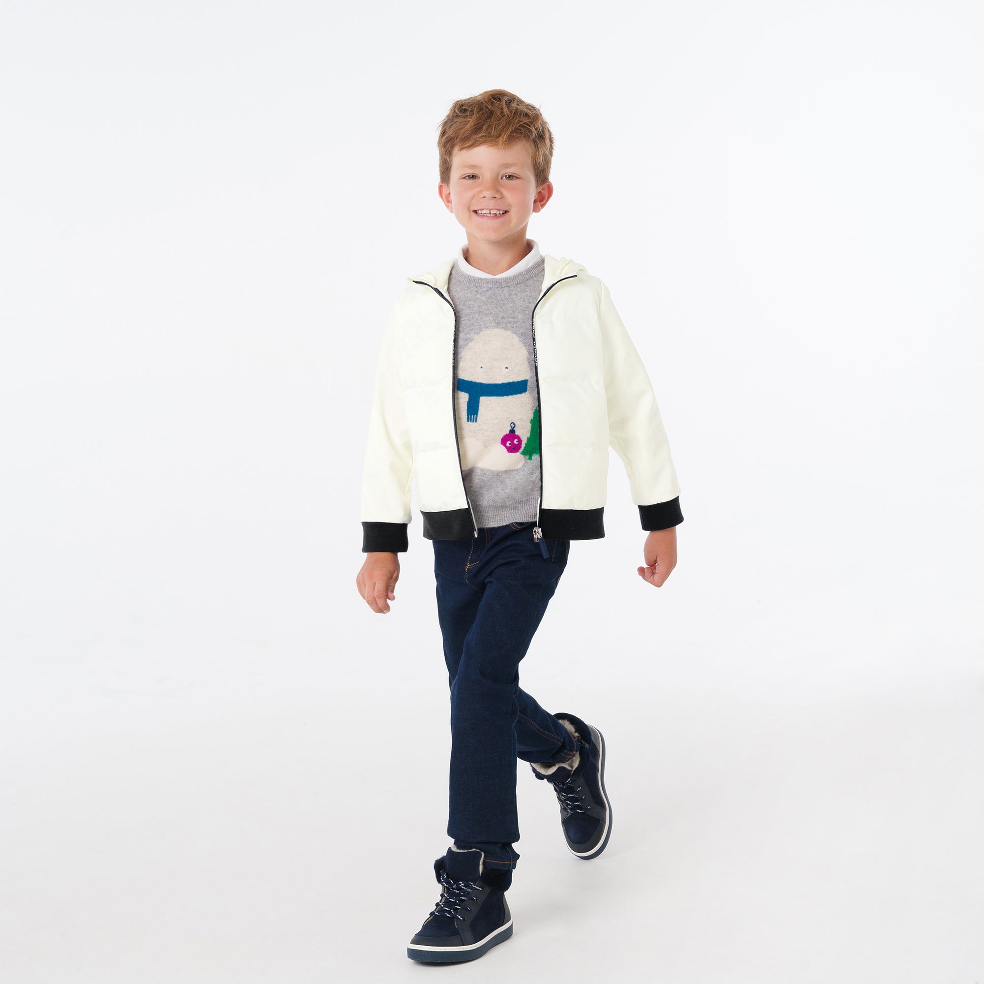 0 QTY / BLANC DOUX  PAP GILET / CARDIGAN PIDO