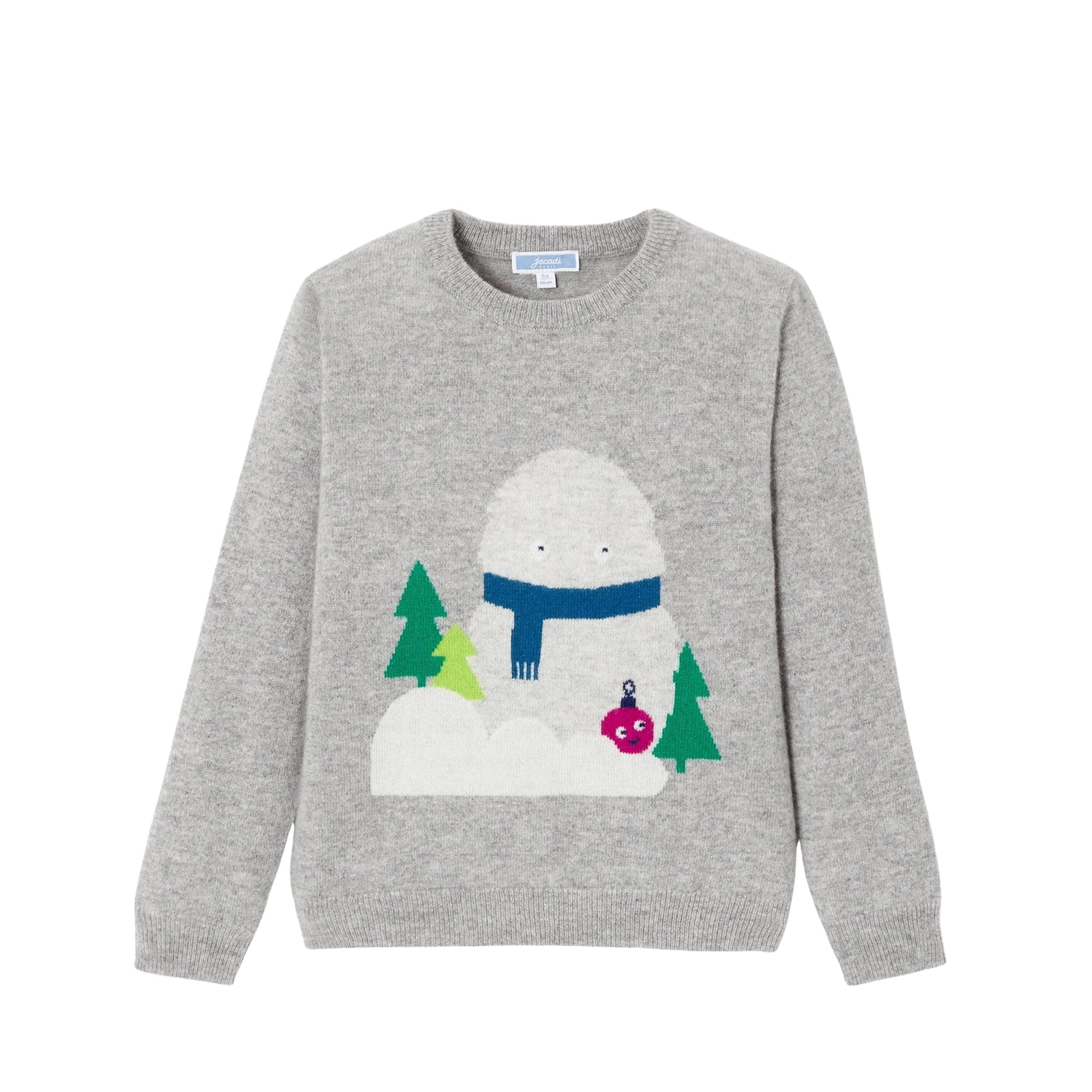 GRIS CHINE CLAIR PONPON