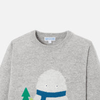 GRIS CHINE CLAIR PONPON
