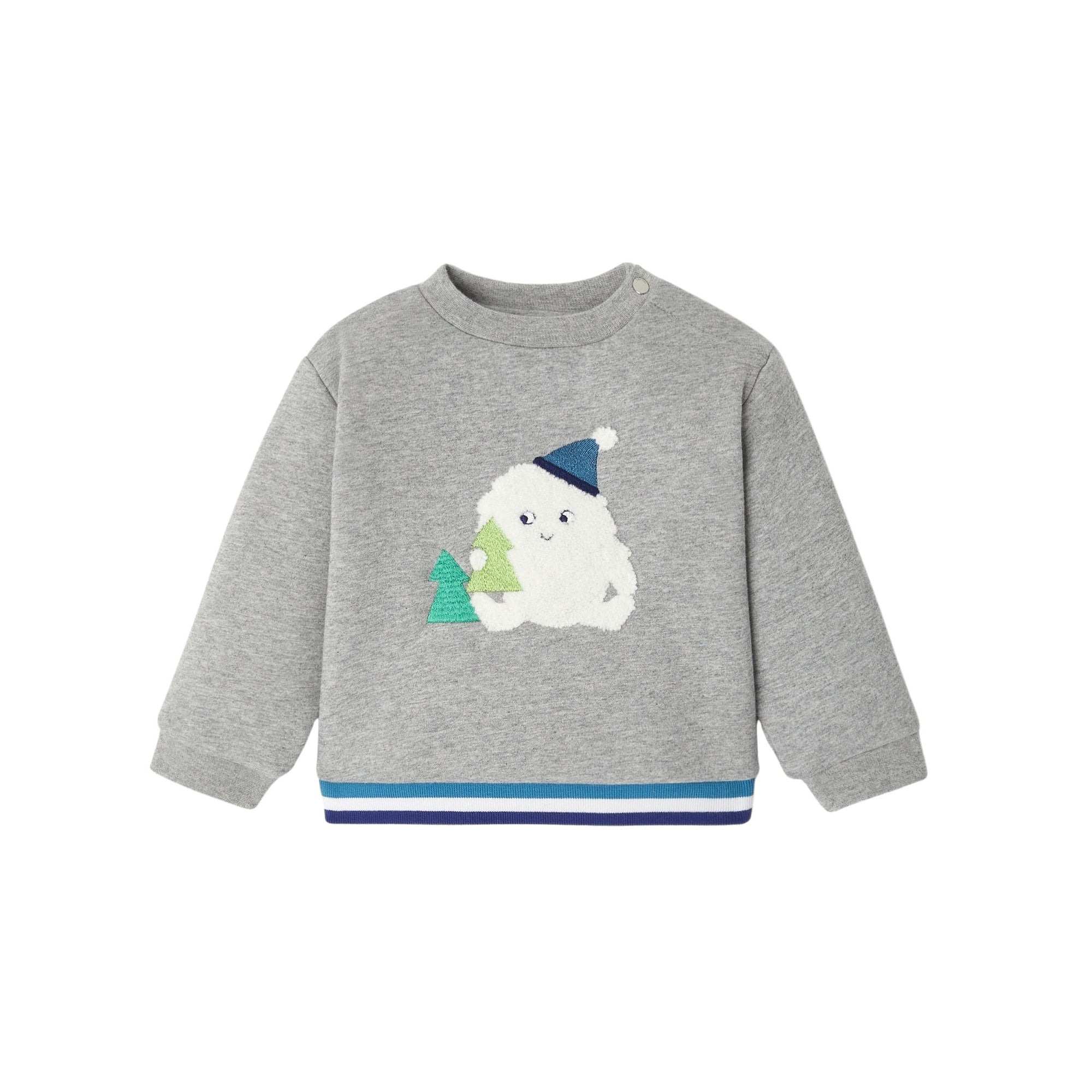 0 QTY / GRIS CHINE  PAP SWEAT POWERFUL