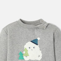 0 QTY / GRIS CHINE  PAP SWEAT POWERFUL