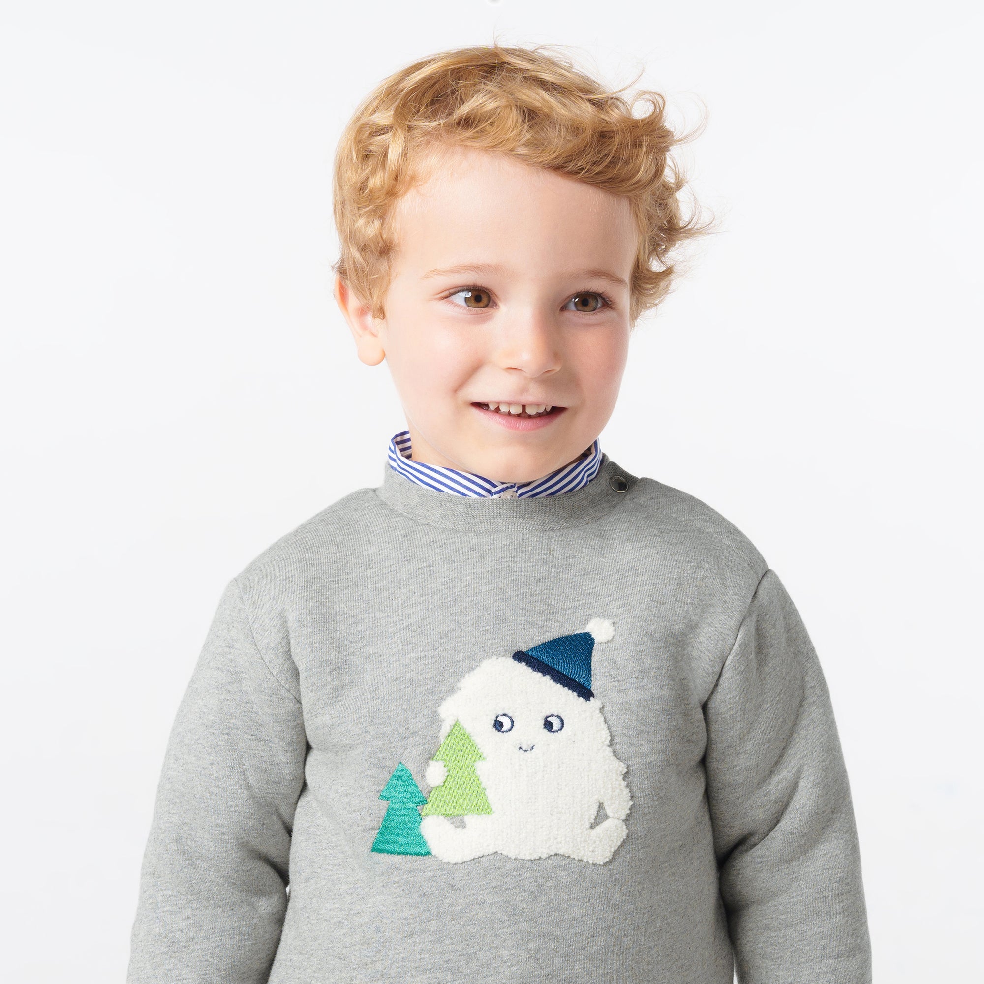 0 QTY / GRIS CHINE  PAP SWEAT POWERFUL