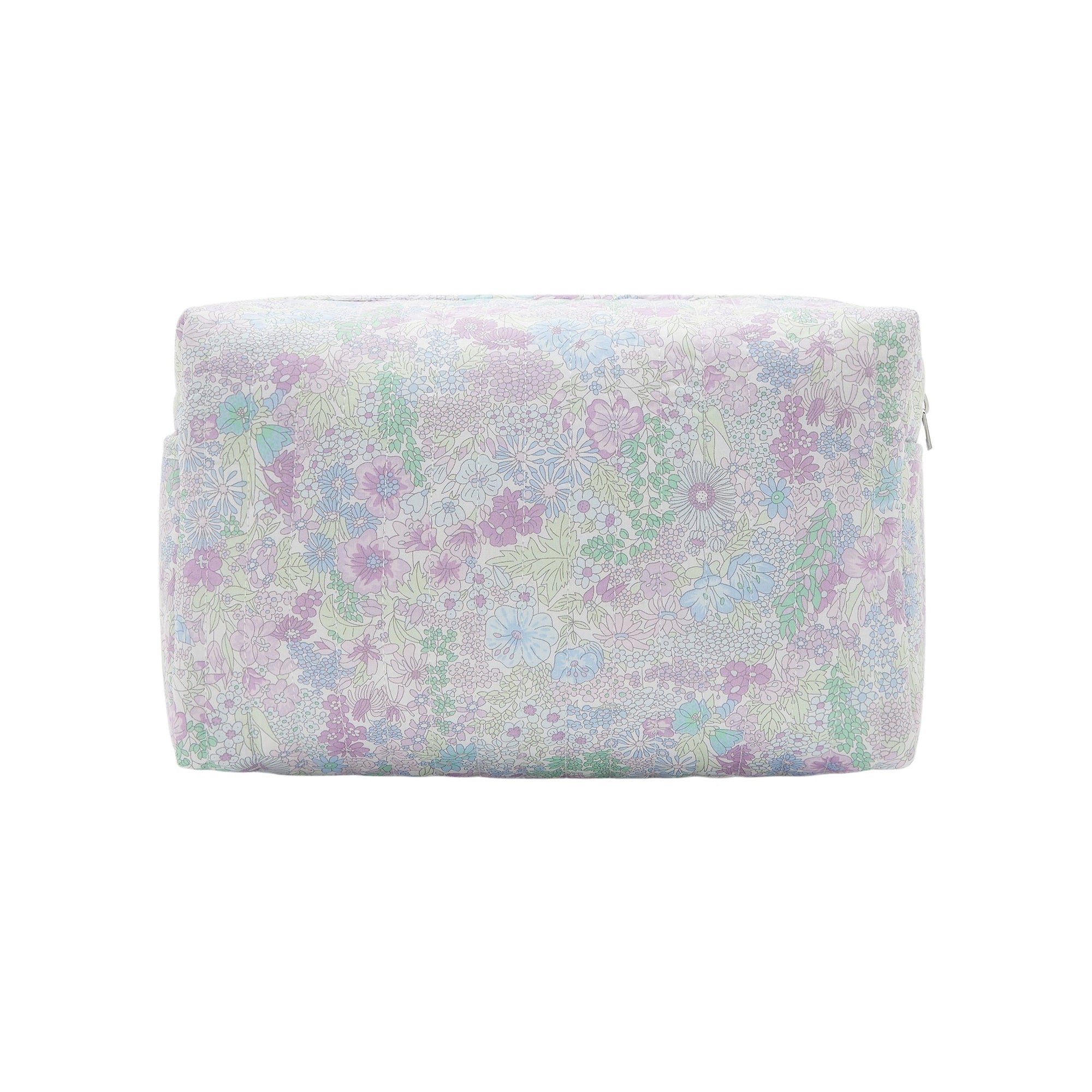 365 QTY / BLANC/MULTICO PUERICULTURE BAGAGERIE TROUSSE LIBERTY PETITE FLEUR