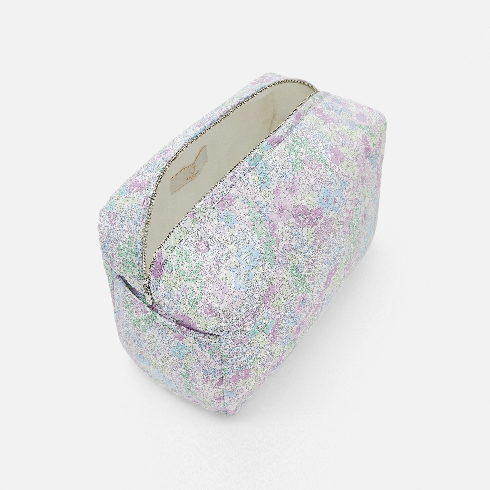 365 QTY / BLANC/MULTICO PUERICULTURE BAGAGERIE TROUSSE LIBERTY PETITE FLEUR
