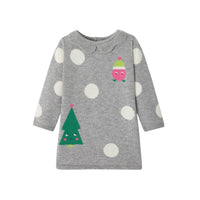 7 QTY / GRIS/BLANC PAP ROBE PAPILLE