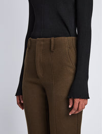 Pantalon Barbara en laine - Dark Loden
