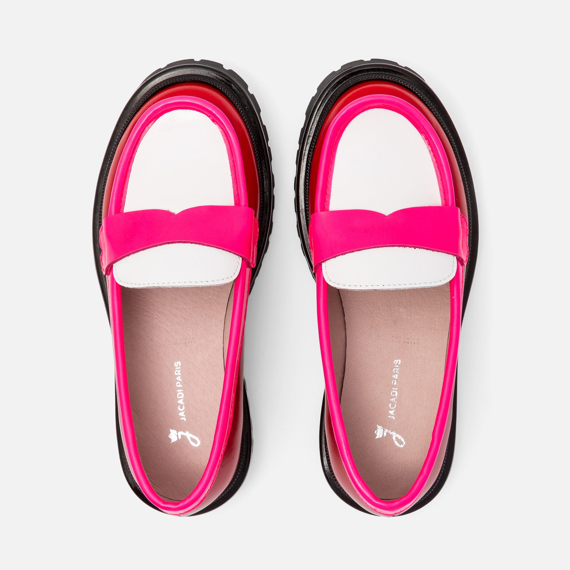 28 QTY / ROSE/ROUGE CHAUSSURES CUIR TESS