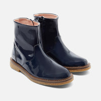 1 QTY / MARINE JACADI CHAUSSURES CUIR TOUPIE