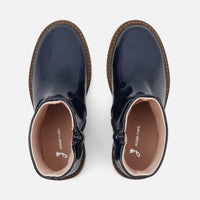 1 QTY / MARINE JACADI CHAUSSURES CUIR TOUPIE