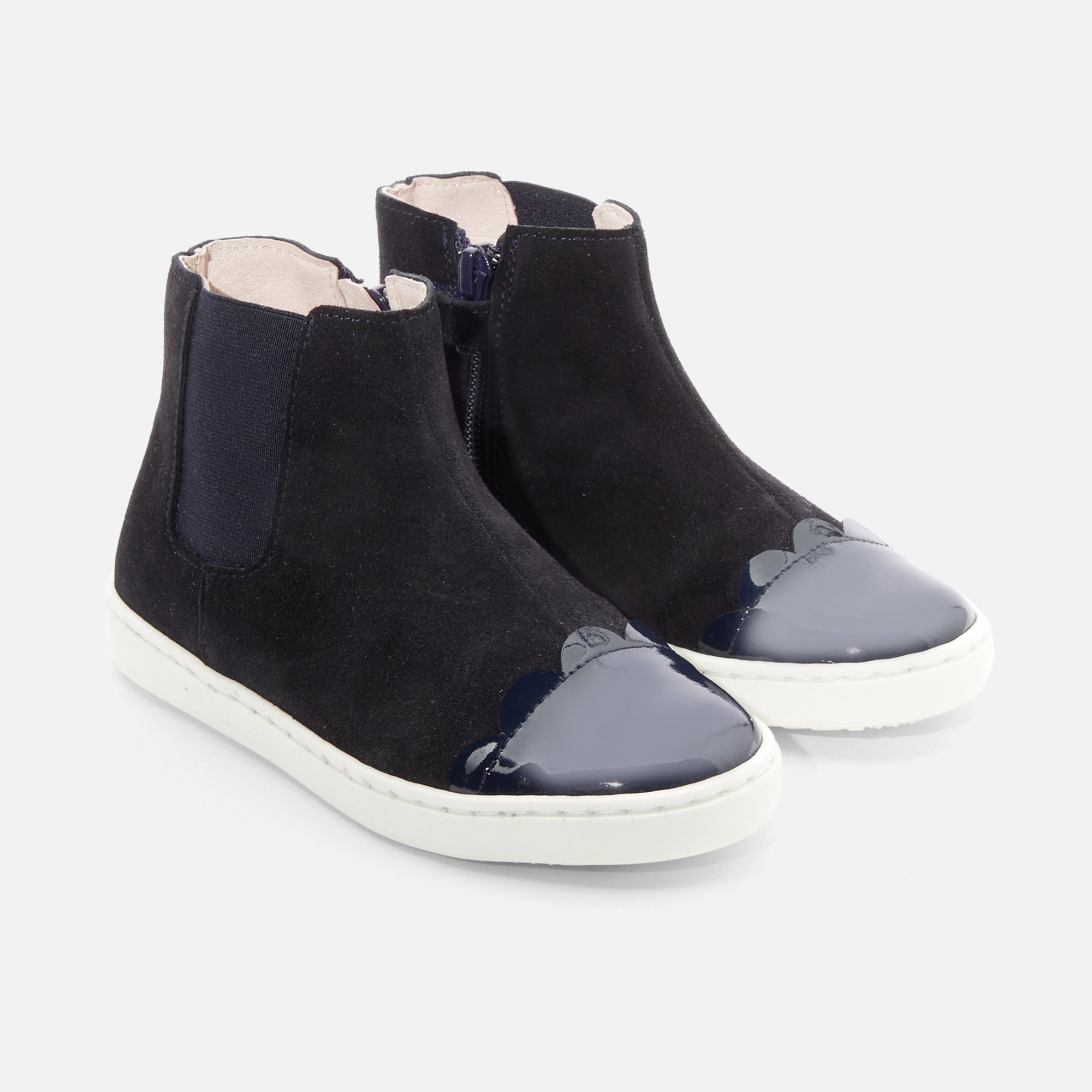0 QTY / MARINE JACADI CHAUSSURES CUIR AGDALINE