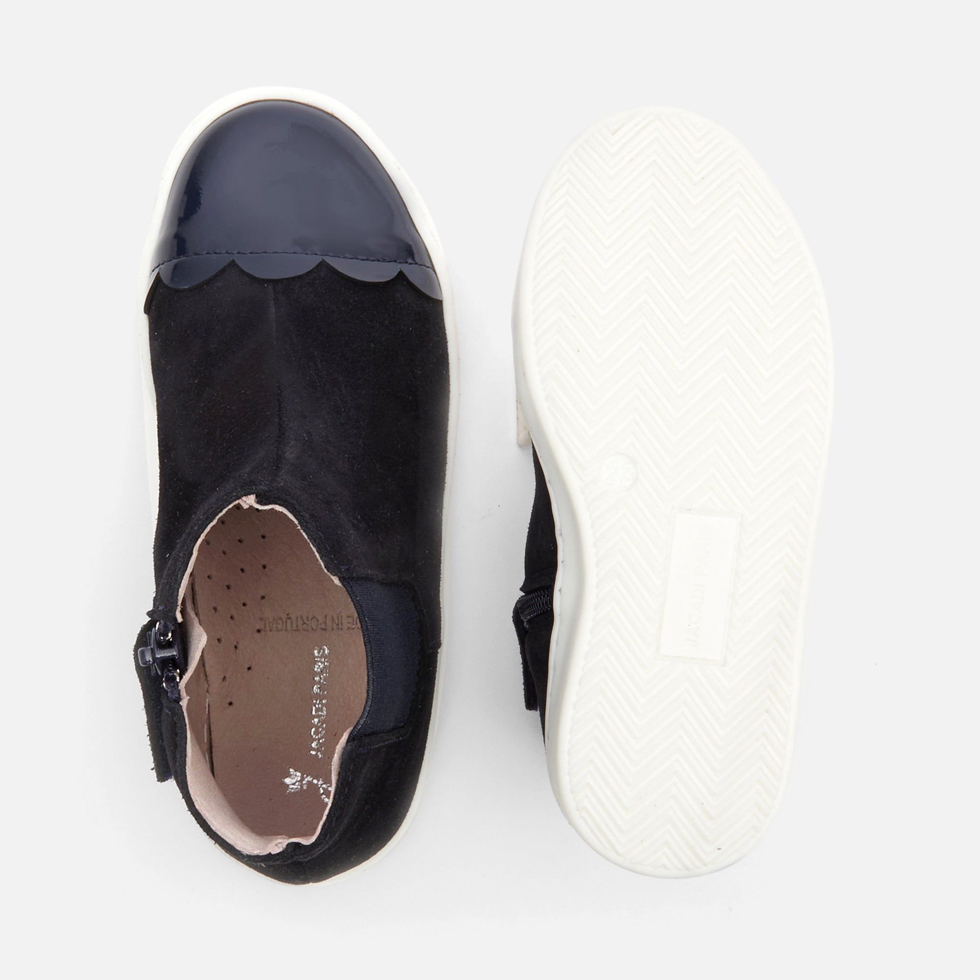 0 QTY / MARINE JACADI CHAUSSURES CUIR AGDALINE
