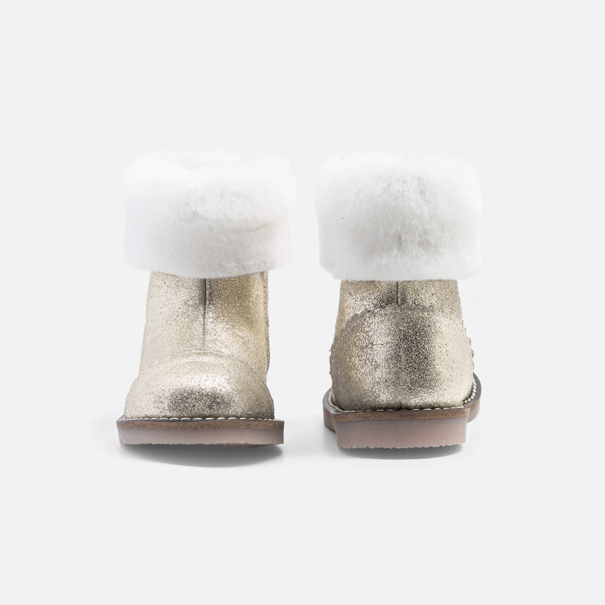 31 QTY / OR CHAUSSURES CUIR BOUCLETTE