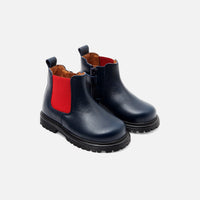 3 QTY / MARINE JACADI CHAUSSURES CUIR BELLO