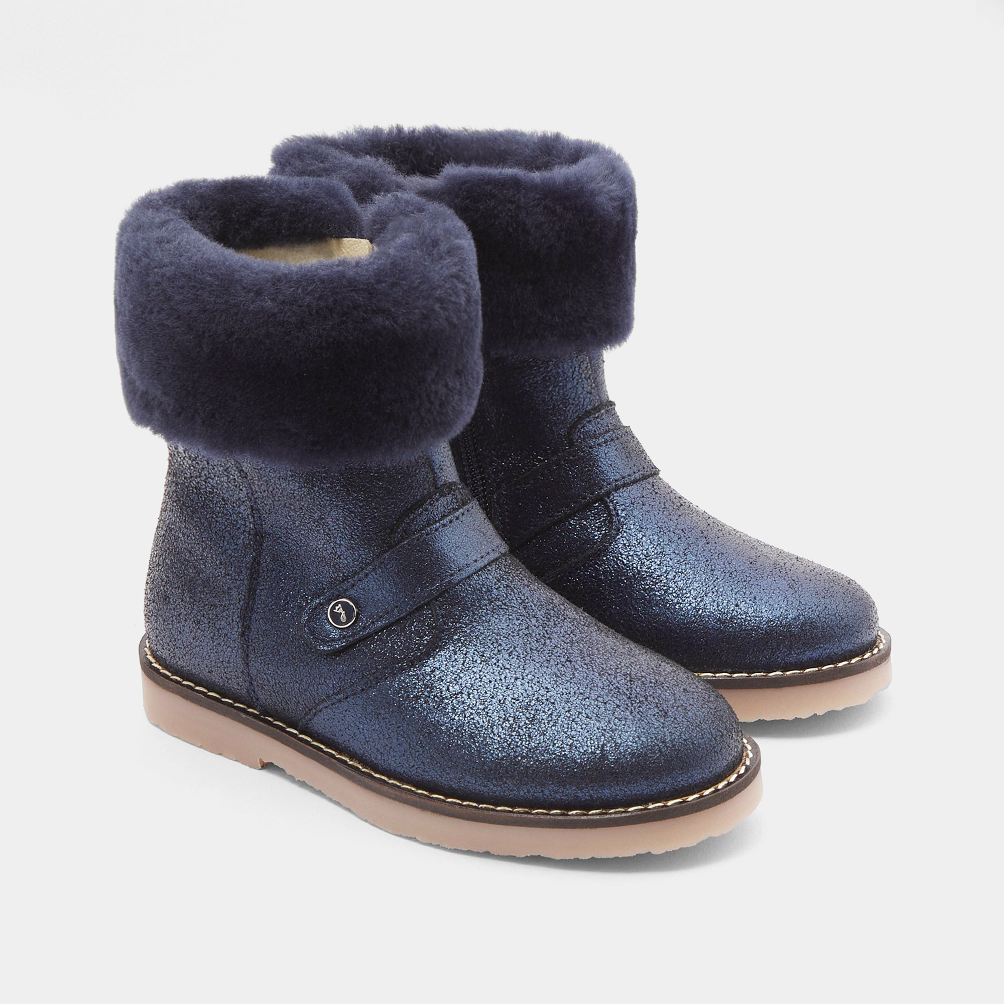 0 QTY / MARINE JACADI CHAUSSURES CUIR TANZANI