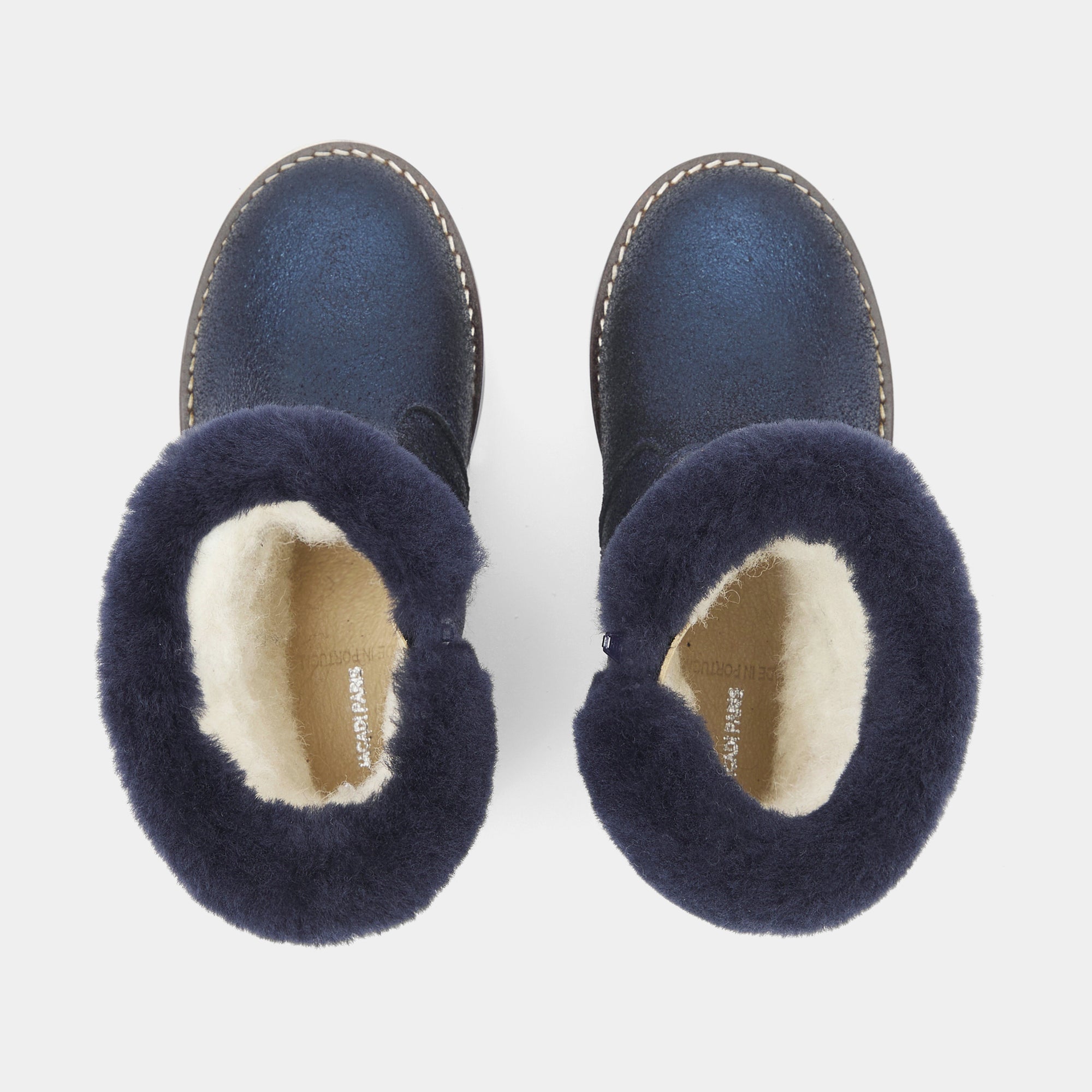 0 QTY / MARINE JACADI CHAUSSURES CUIR TANZANI