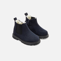 6 QTY / MARINE JACADI CHAUSSURES CUIR BELLO FOURRE