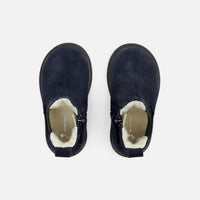 6 QTY / MARINE JACADI CHAUSSURES CUIR BELLO FOURRE
