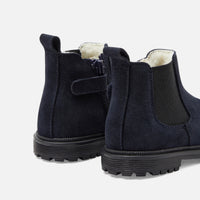 6 QTY / MARINE JACADI CHAUSSURES CUIR BELLO FOURRE