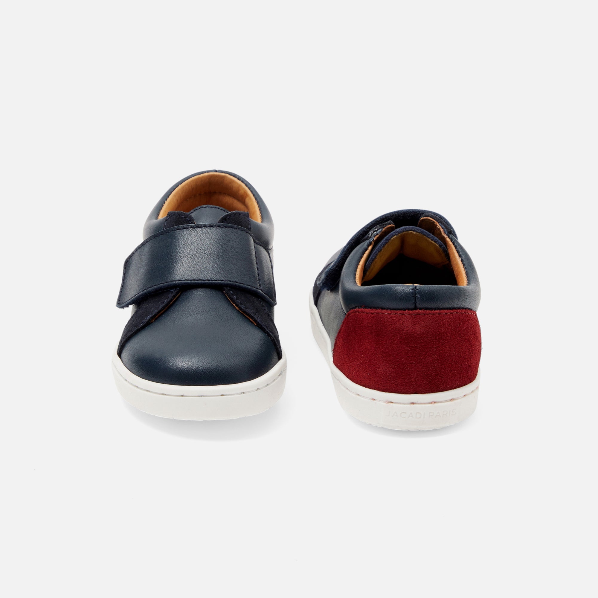 2 QTY / MARINE JACADI CHAUSSURES CUIR TINETTE
