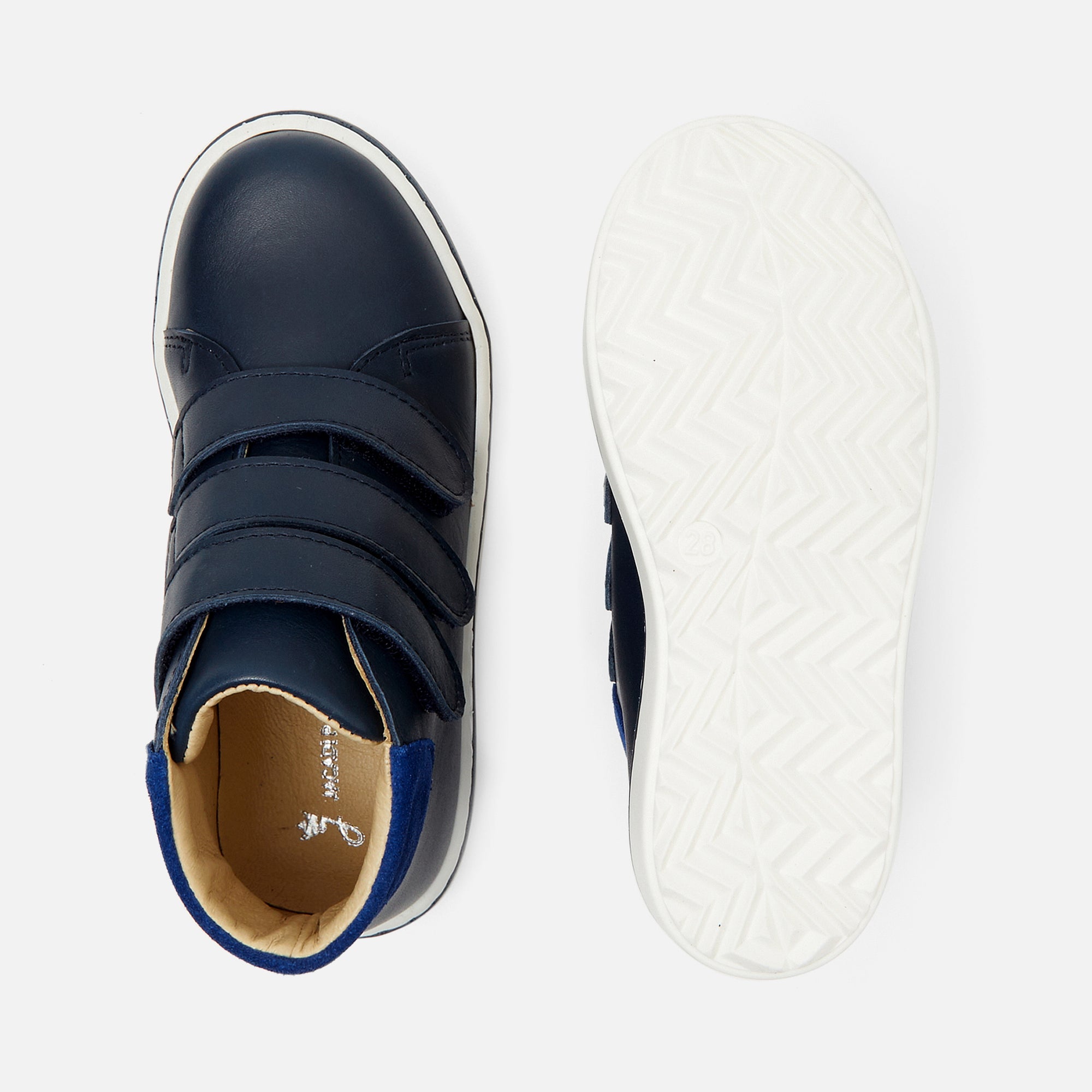 1 QTY / MARINE JACADI CHAUSSURES CUIR BLAISE