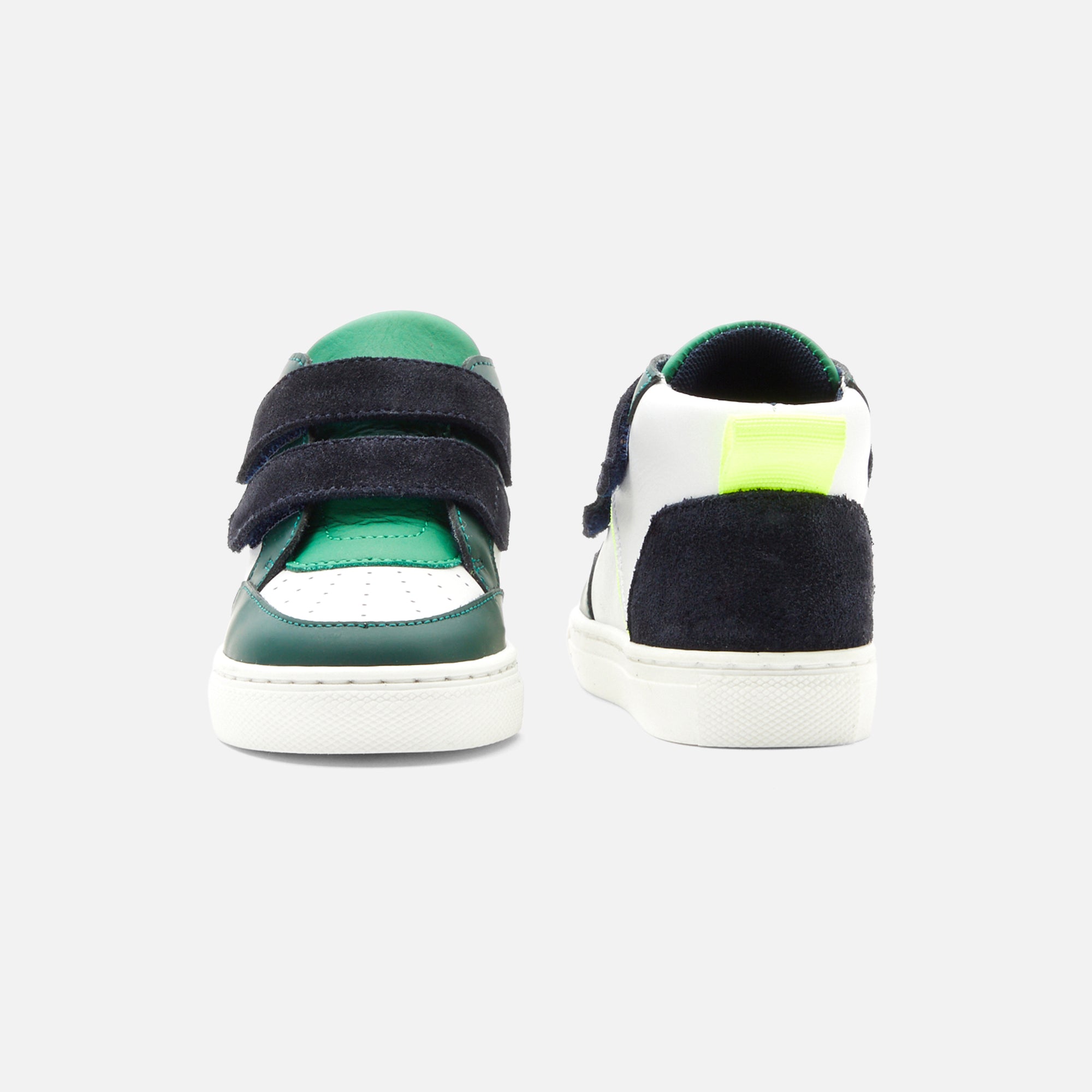 2 QTY / VERT CHAUSSURES CUIR BARTHELEMY COL