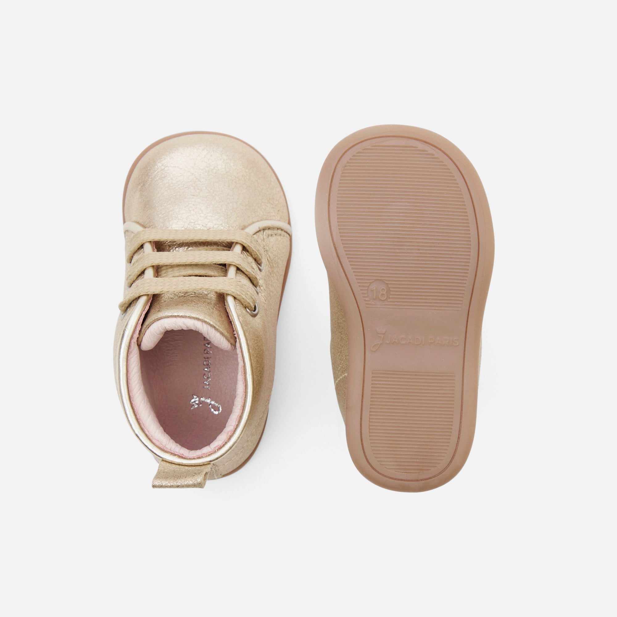 1 QTY / OR CHAUSSURES CUIR TICKETTE