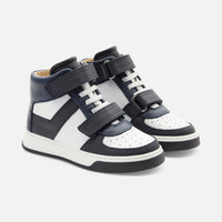 13 QTY / BLANC/VIOLINE CHAUSSURES CUIR TONNERRE
