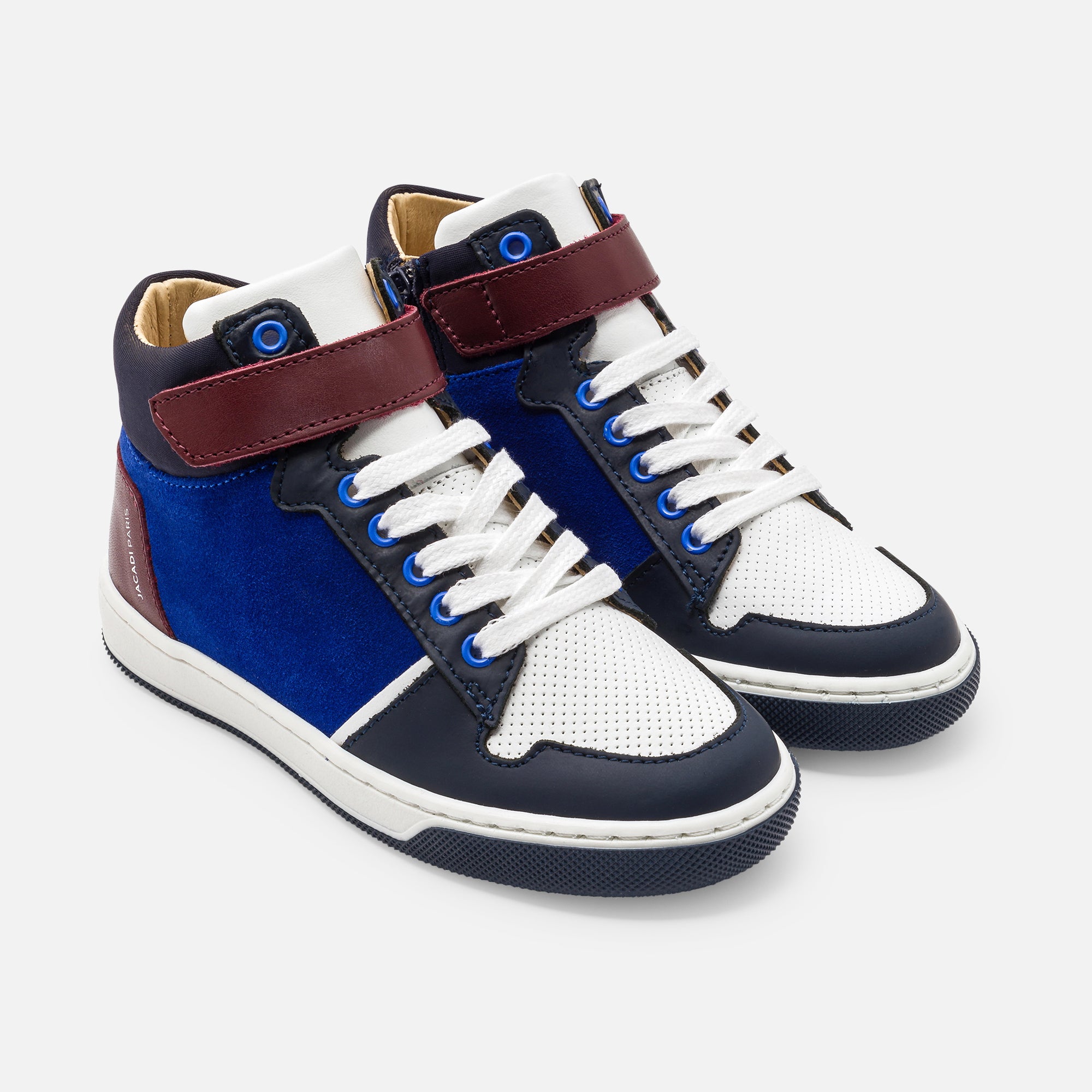 22 QTY / BLEU CHAUSSURES CUIR CAVIAR