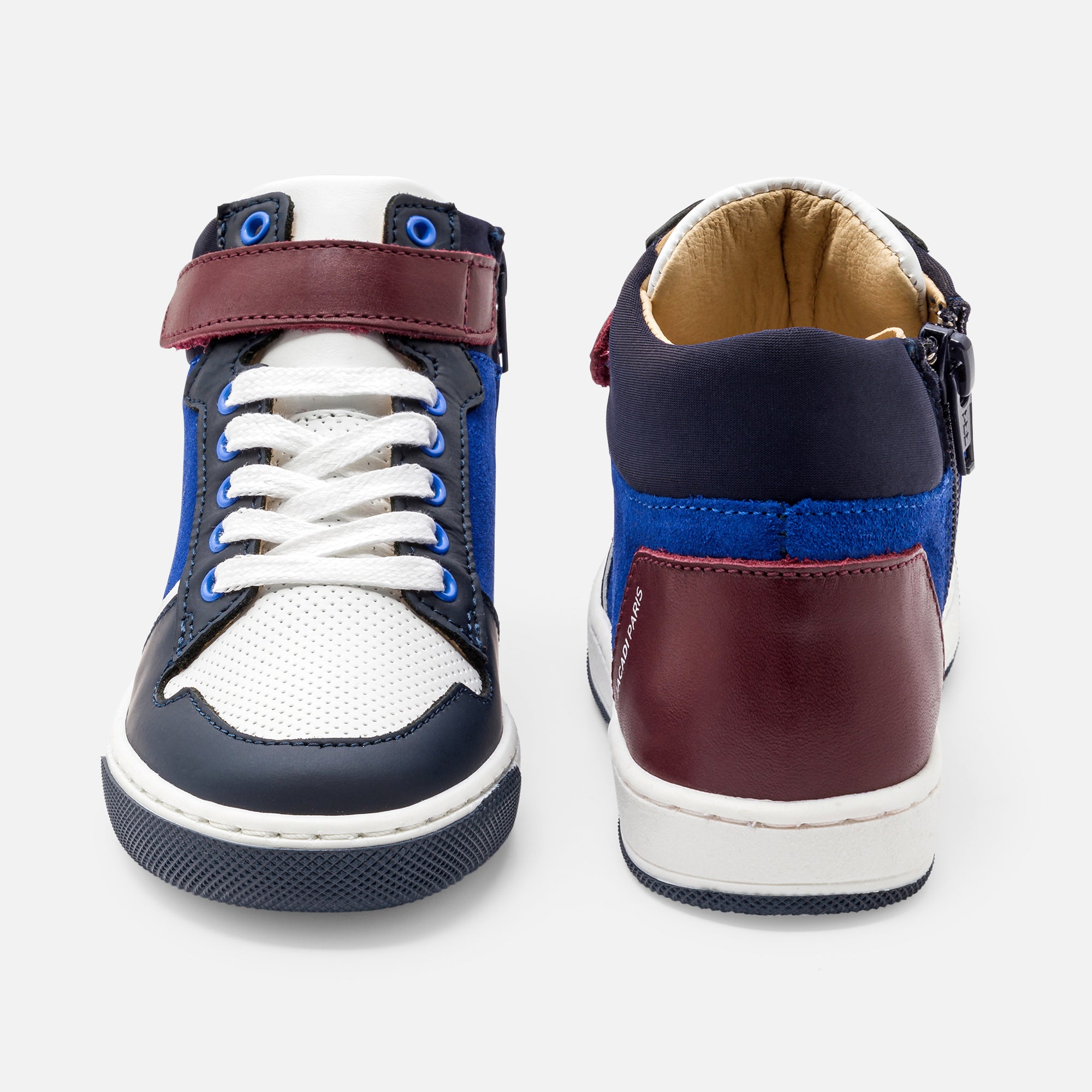 22 QTY / BLEU CHAUSSURES CUIR CAVIAR