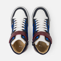 22 QTY / BLEU CHAUSSURES CUIR CAVIAR