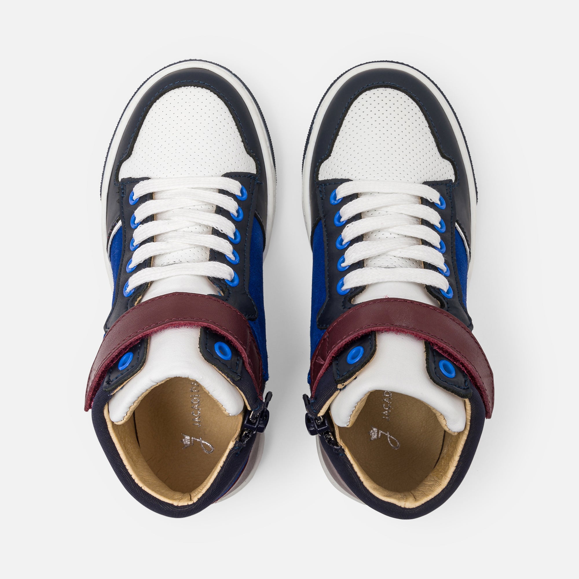 22 QTY / BLEU CHAUSSURES CUIR CAVIAR