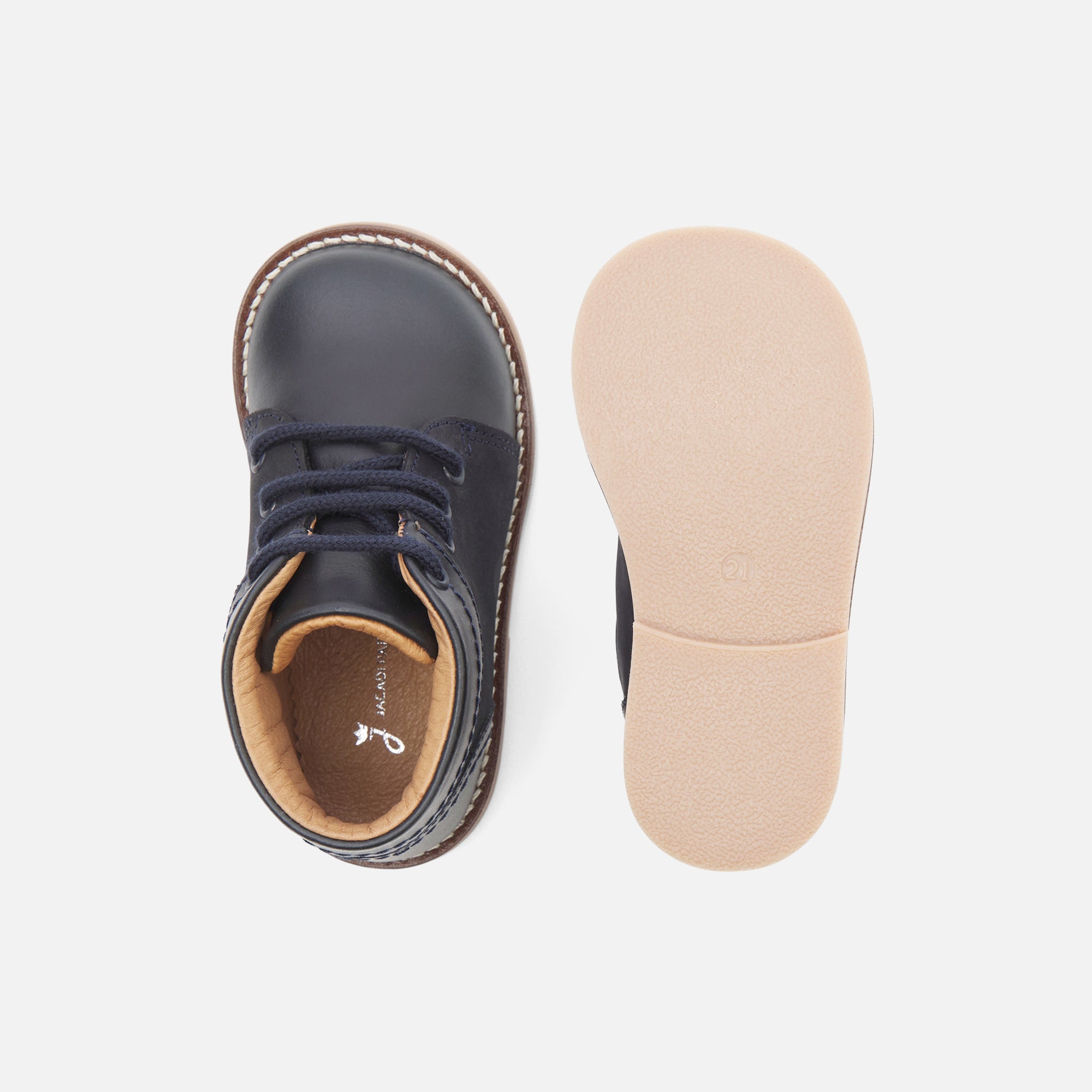 28 QTY / MARINE JACADI CHAUSSURES CUIR TANGELIN
