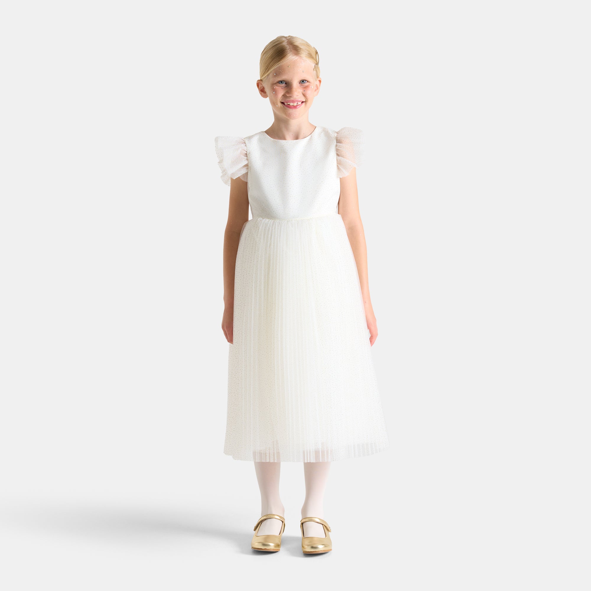 26 QTY / BLANC/OR PUERICULTURE JOUETS DEGUISEMENT BALLERINE