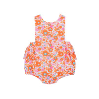 236 QTY / ORANGE/MULTIC PAP COMBINAISON/ BLOOMER COCOTTE