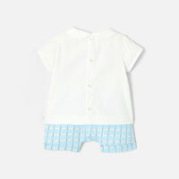 140 QTY / BLANC/MULTICO PAP ENSEMBLE CARESSE
