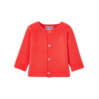 Cardigan Citrouille en cachemire - Orange Fluo